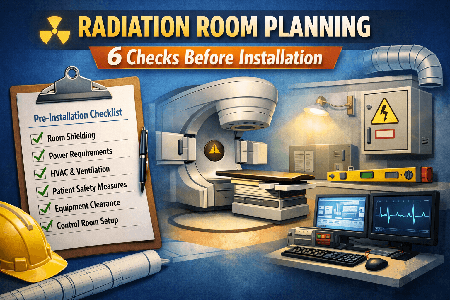 Radiation Room Planning: 6 Checks Before Installation